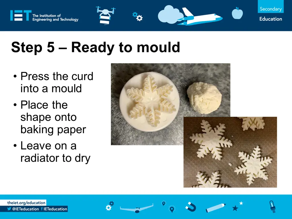 step 5 ready to mould