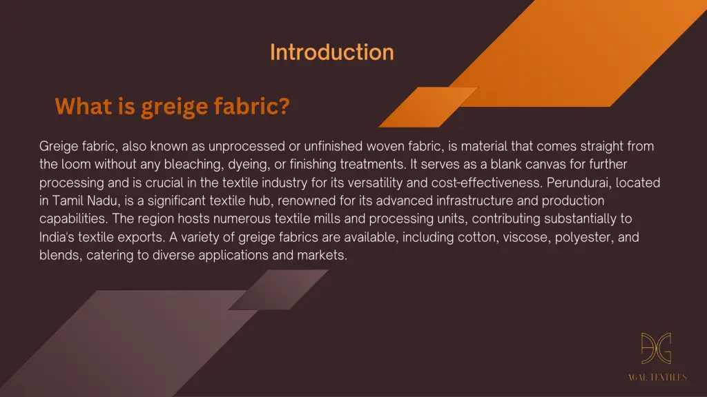 what is greige fabric