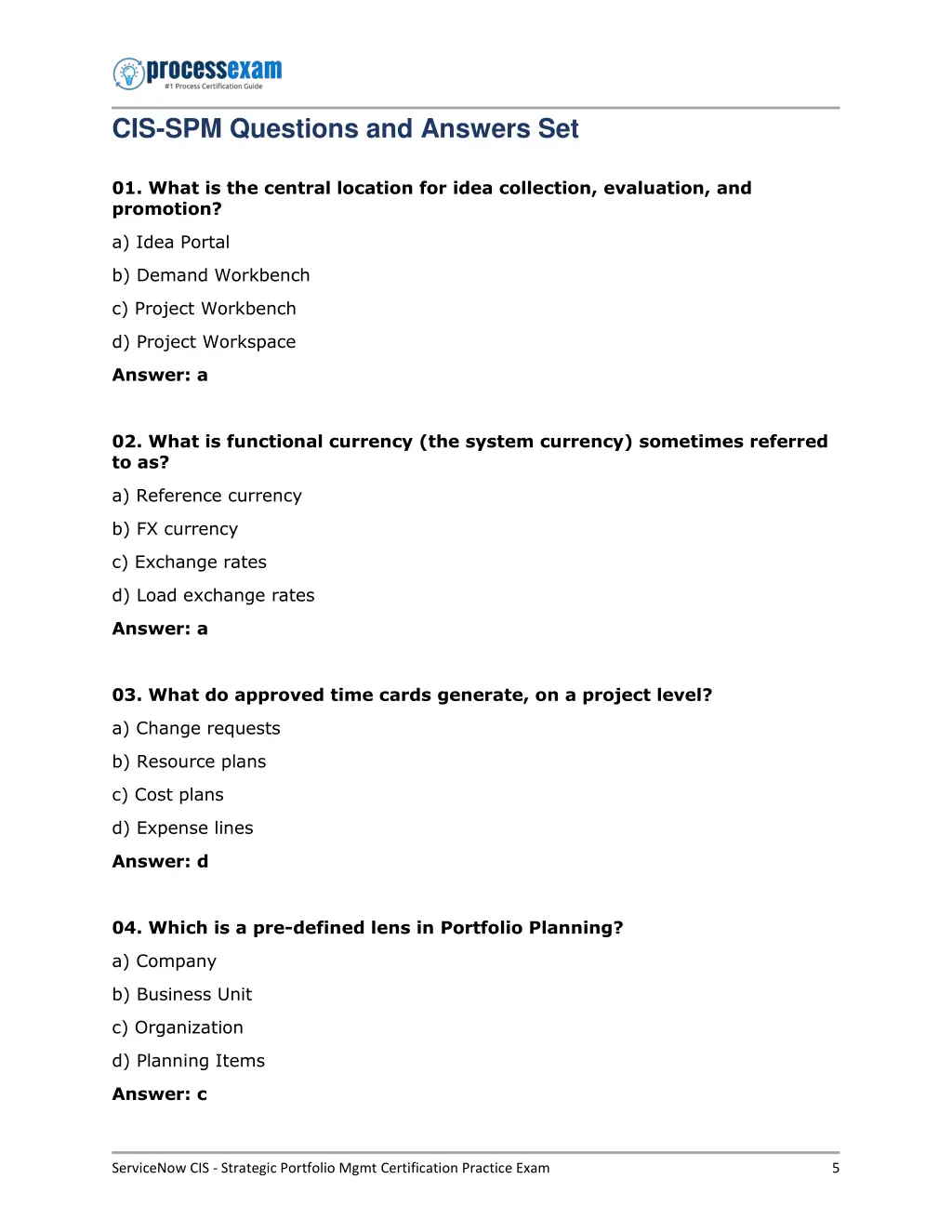 cis spm questions and answers set