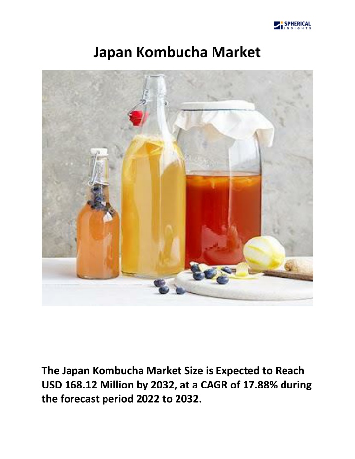 japan kombucha market