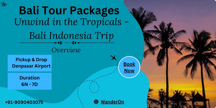 bali tour packages