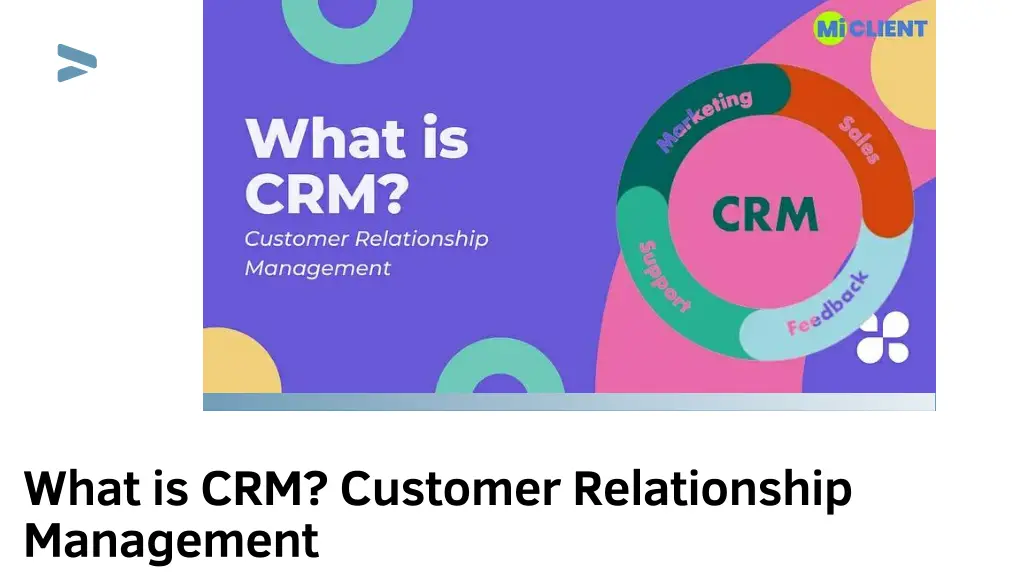 what is crm customer relationship management