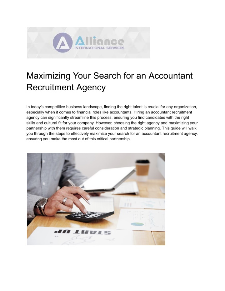 maximizing your search for an accountant