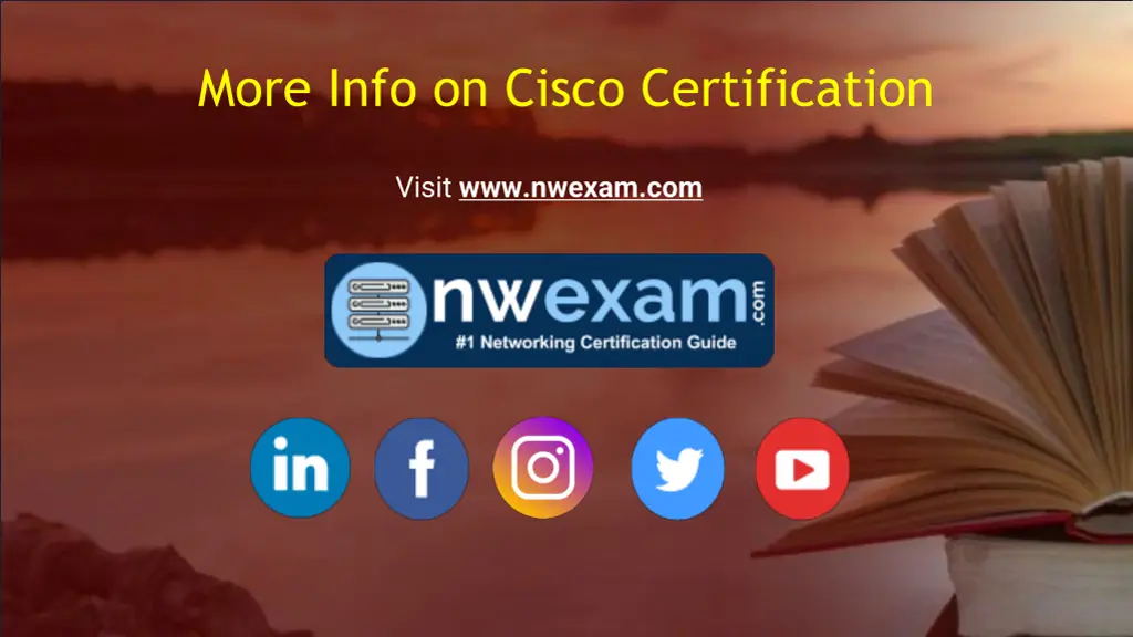 more info on cisco certification