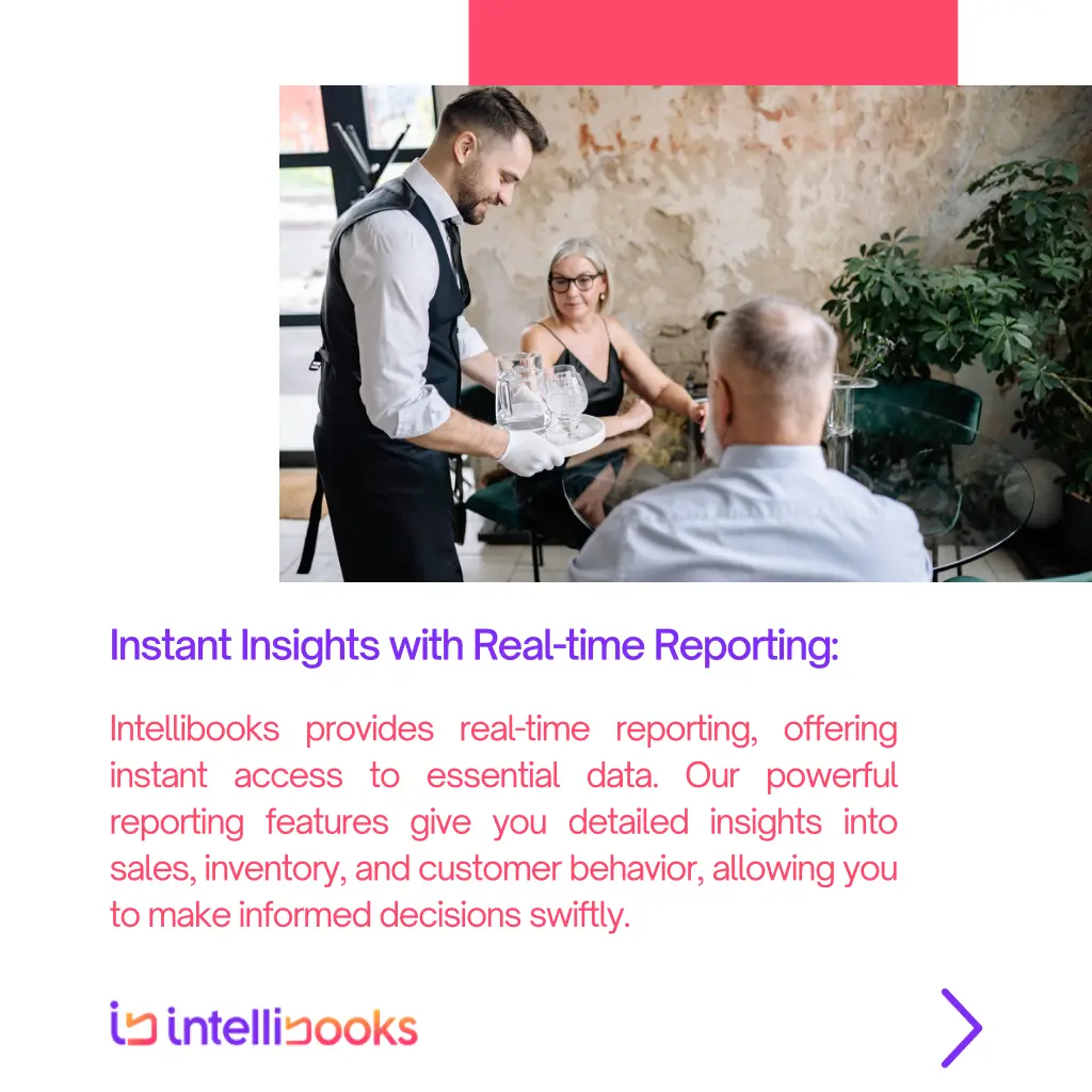 instant insights with real time reporting