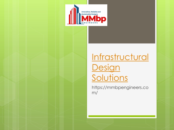 infrastructural design solutions https