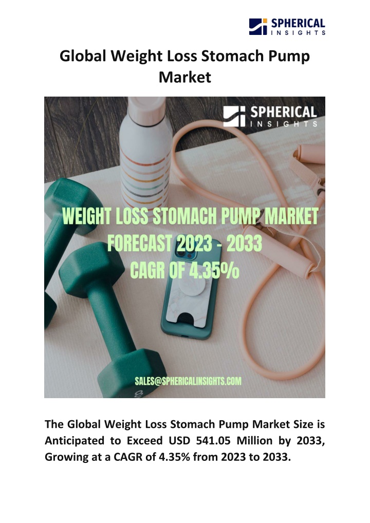 global weight loss stomach pump market