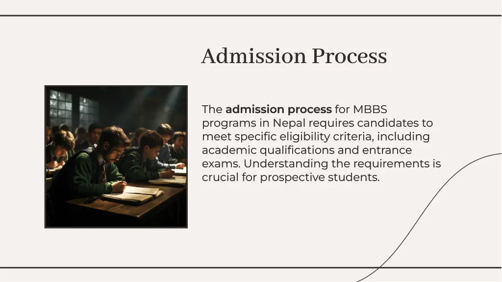 admission process admission process