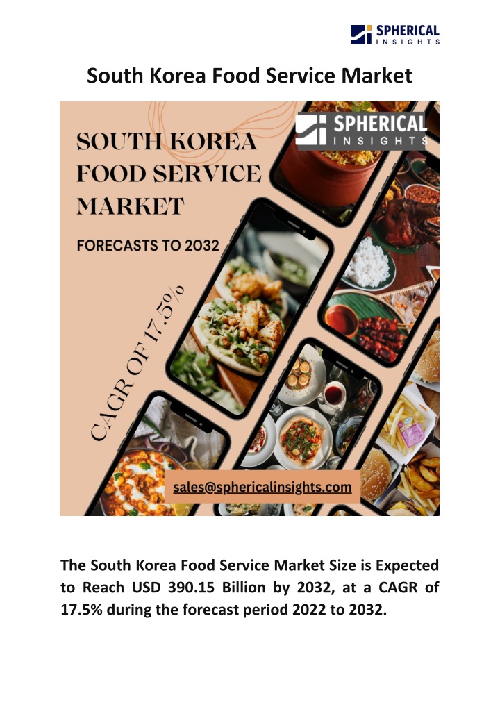 south korea food service market