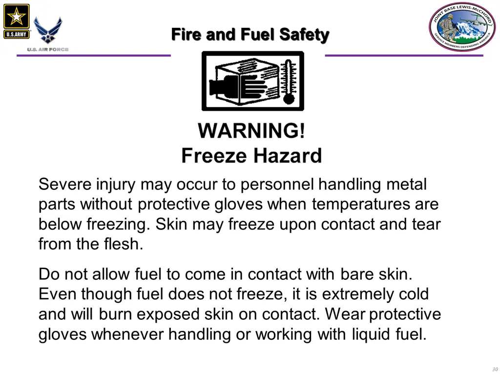 fire and fuel safety