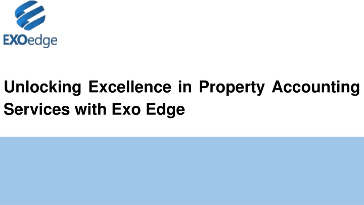 unlocking excellence in property accounting