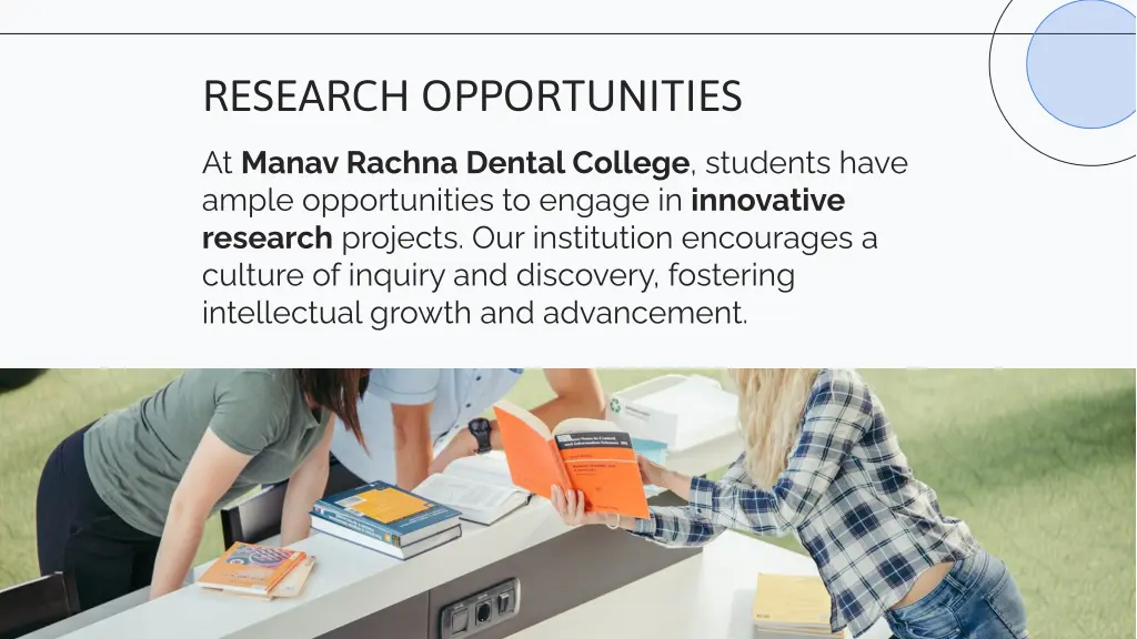 research opportunities