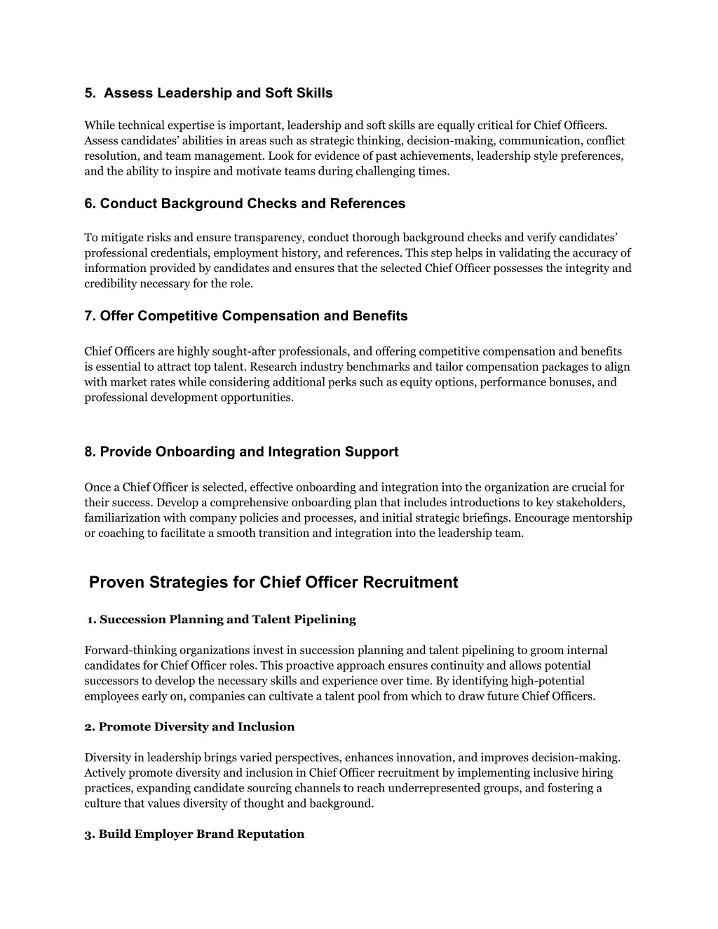 5 assess leadership and soft skills