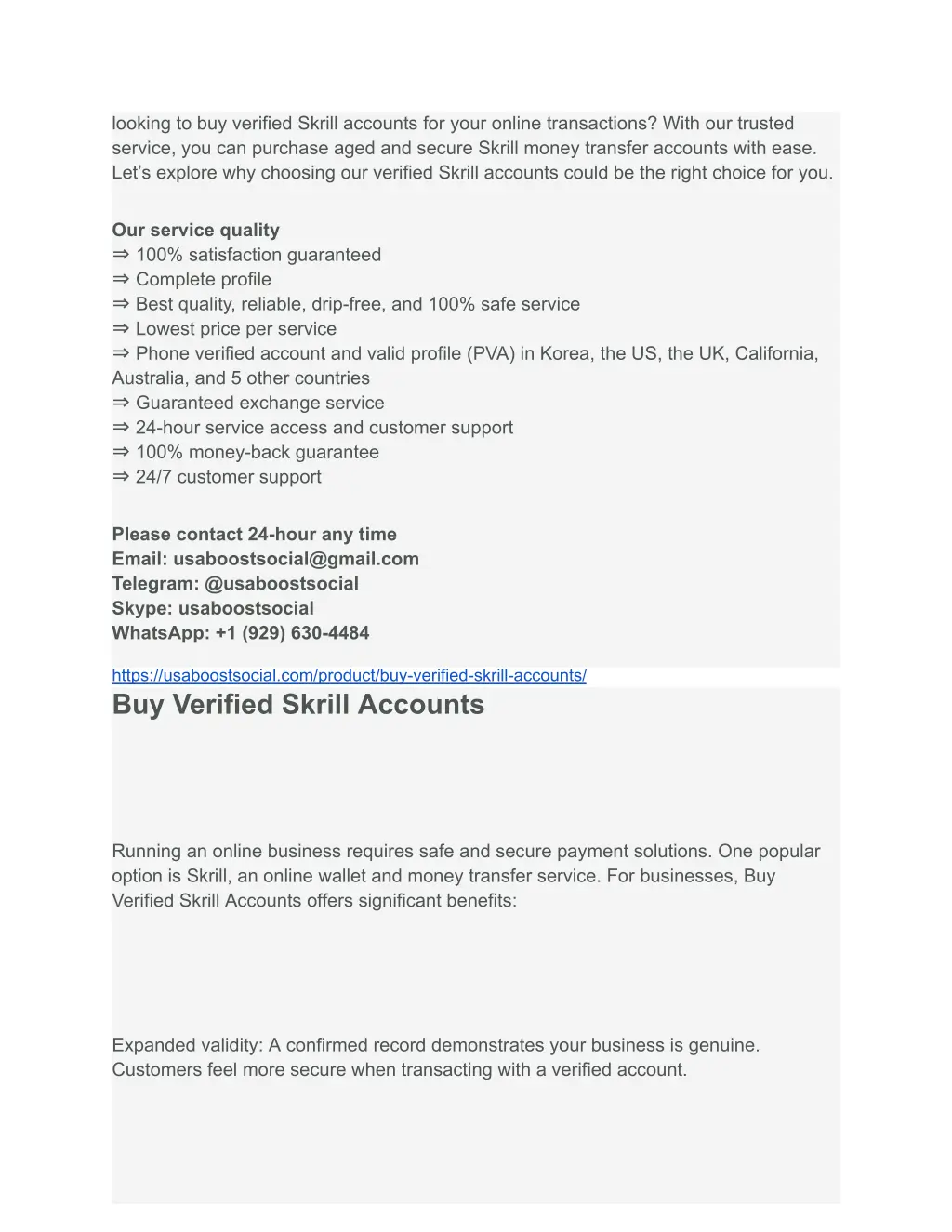 looking to buy verified skrill accounts for your