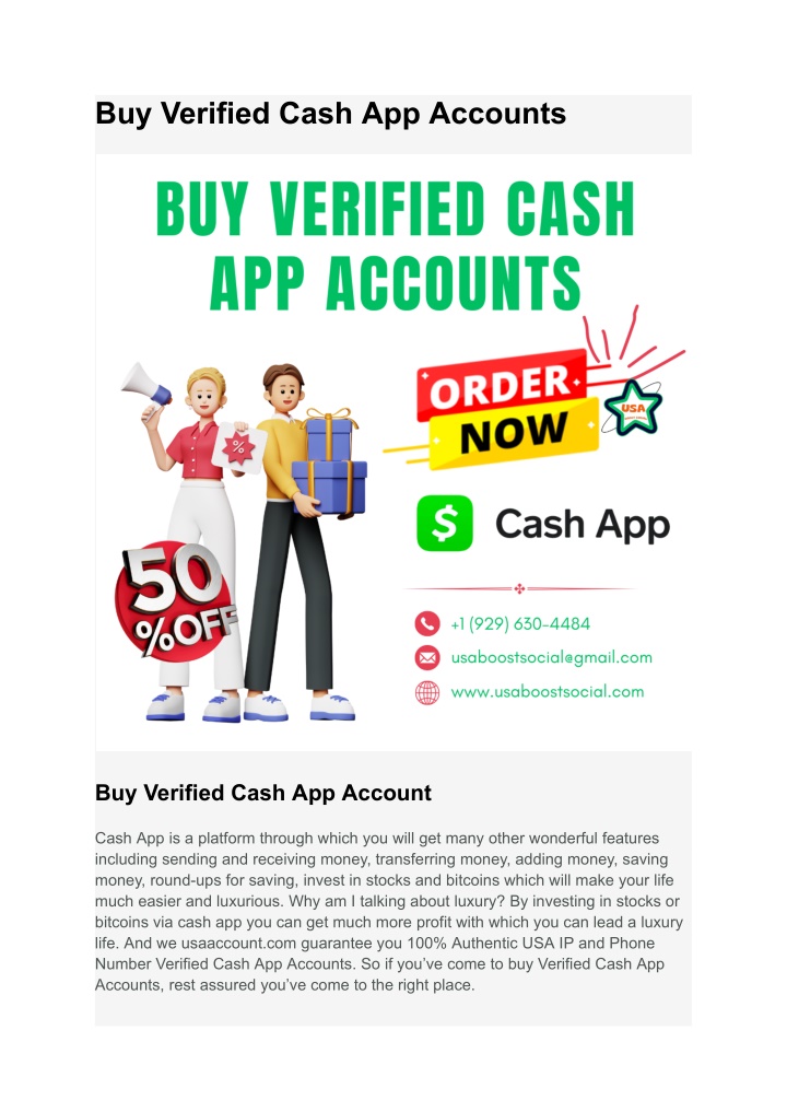 buy verified cash app accounts