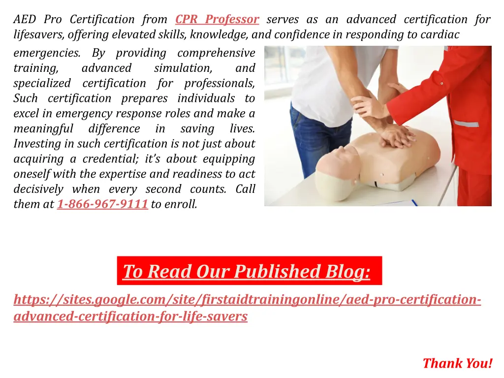 aed pro certification from cpr professor serves