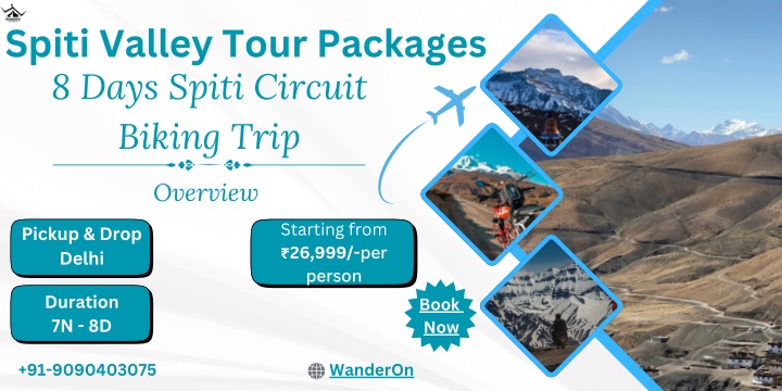 spiti valley tour packages 8 days spiti circuit