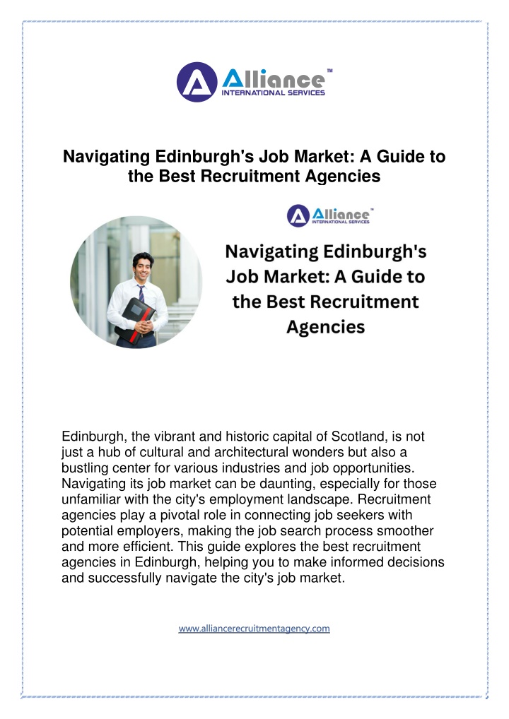 navigating edinburgh s job market a guide