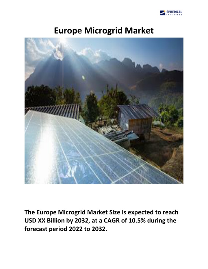 europe microgrid market