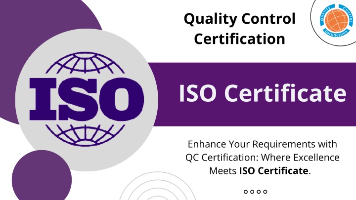 quality control certification