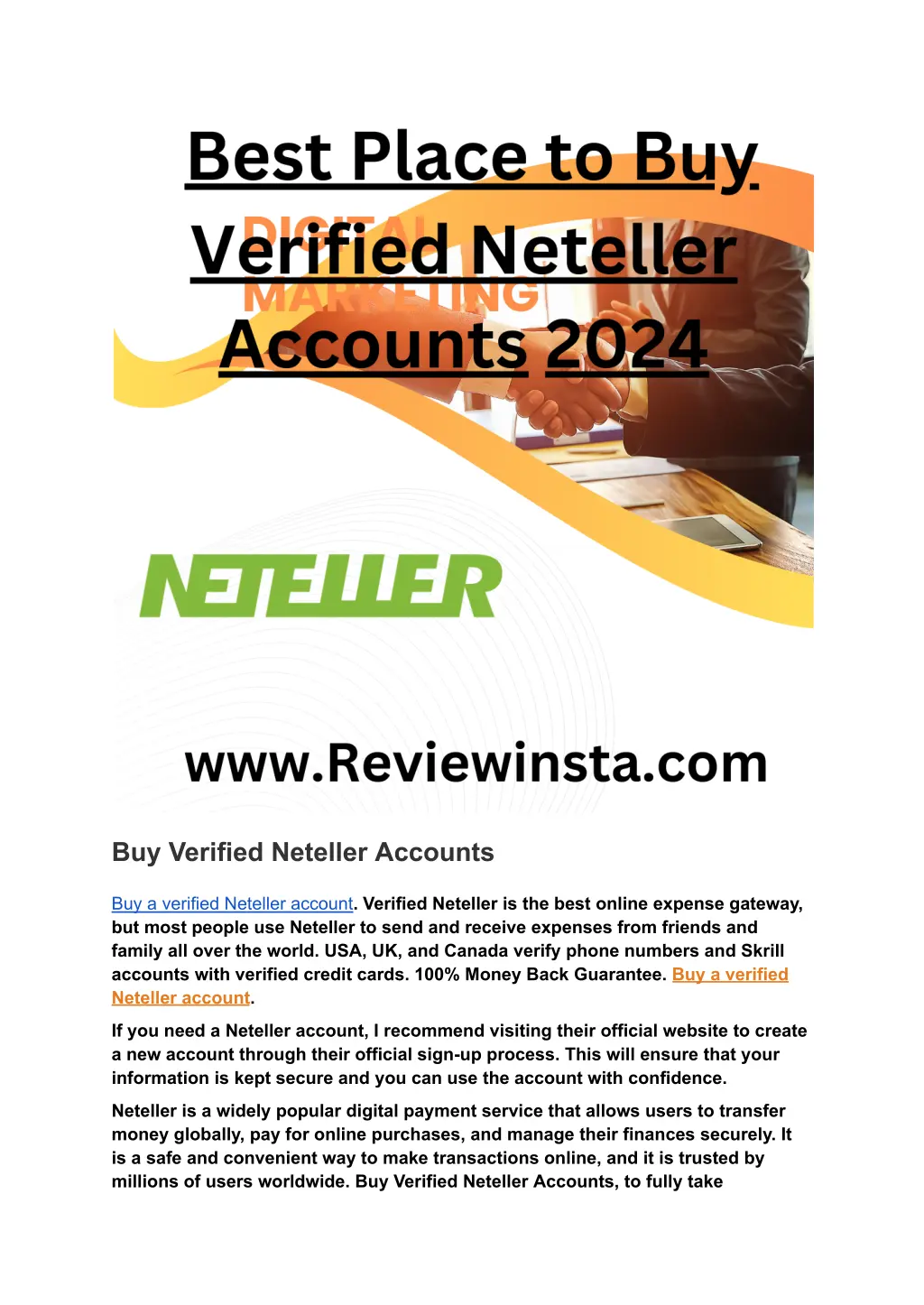 buy verified neteller accounts 1