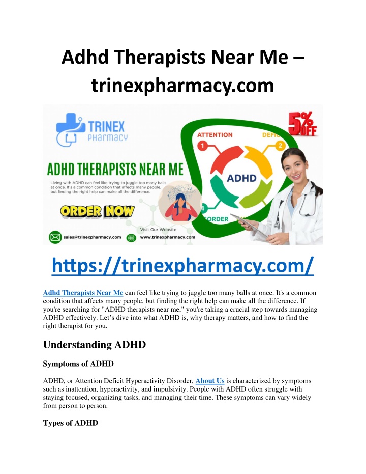 adhd therapists near me trinexpharmacy com
