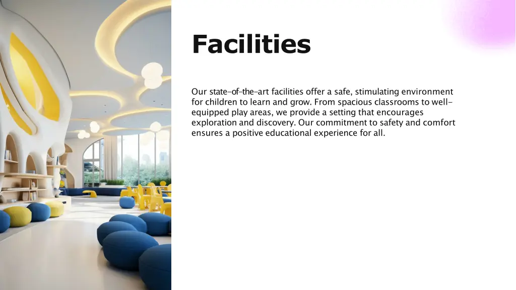 facilities