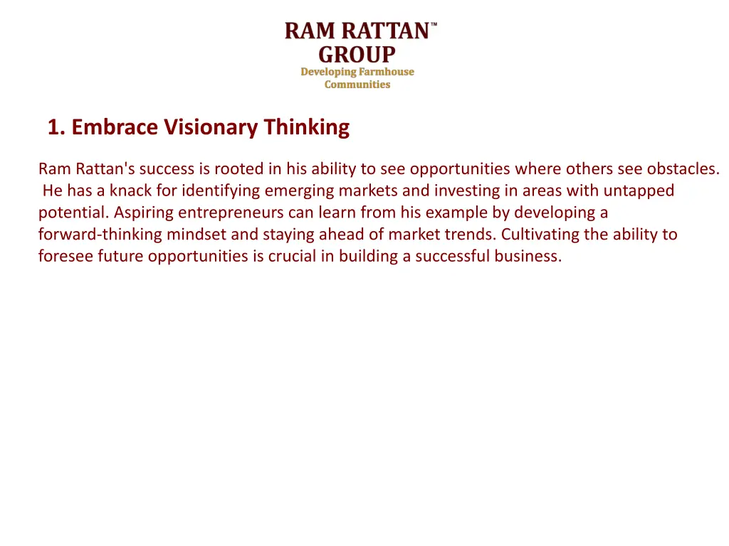 1 embrace visionary thinking 1