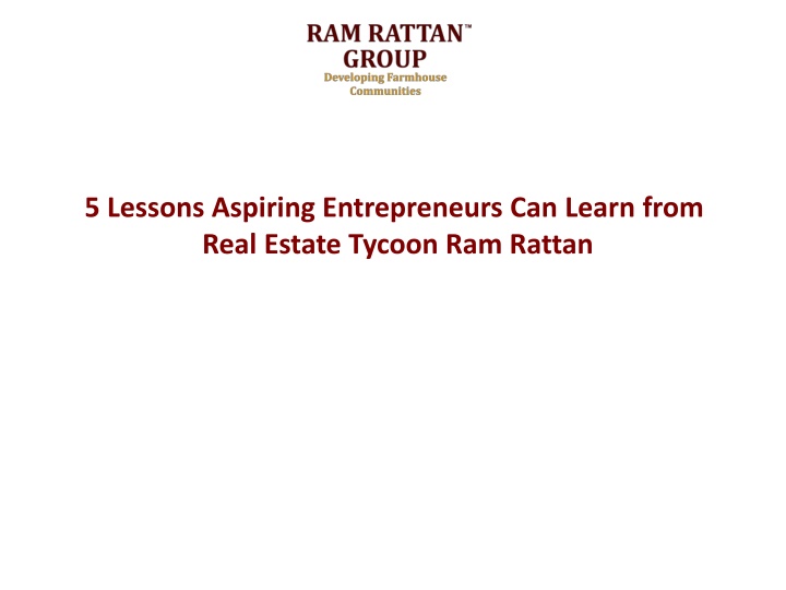 5 lessons aspiring entrepreneurs can learn from