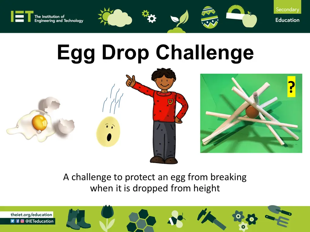 egg drop challenge