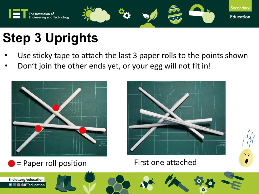 step 3 uprights