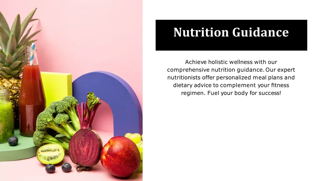 nutrition guidance