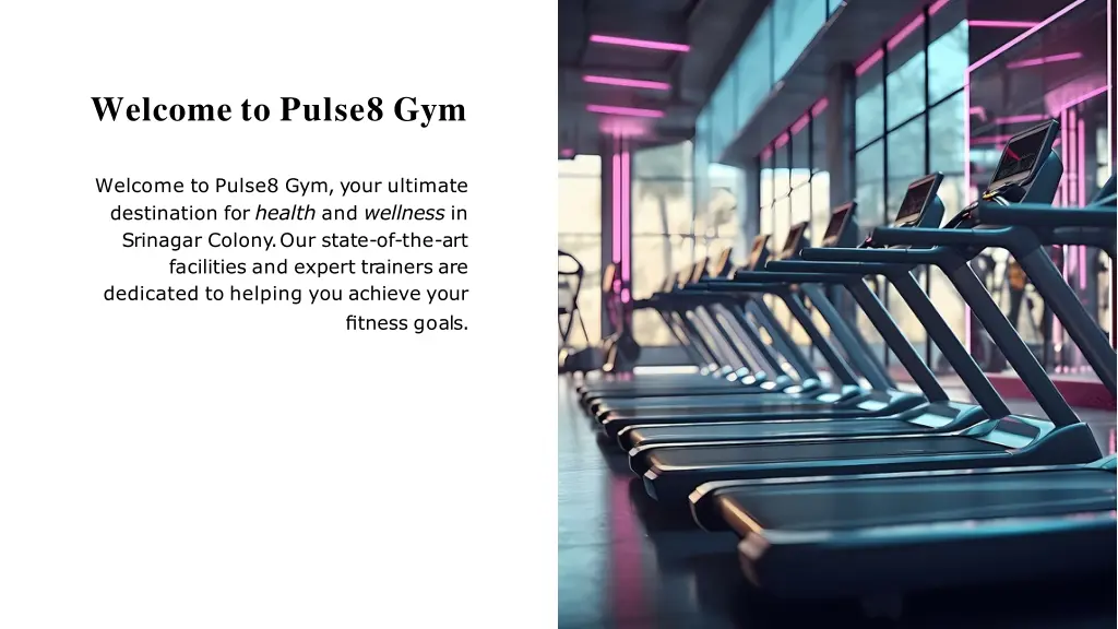 welcome to pulse8 gym