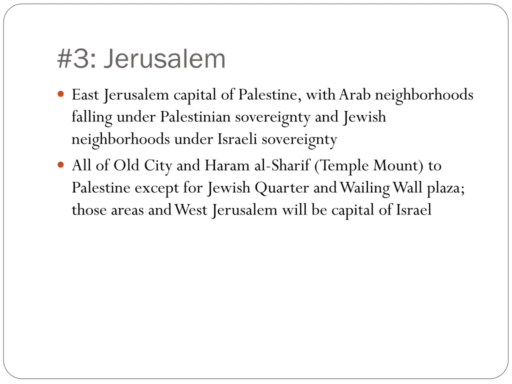 3 jerusalem