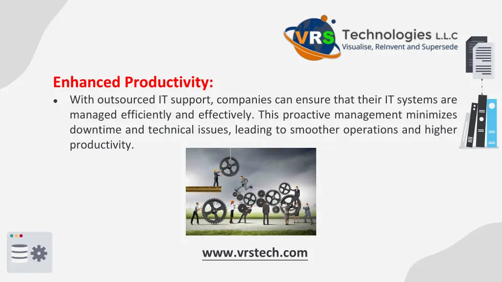 enhanced productivity with outsourced it support