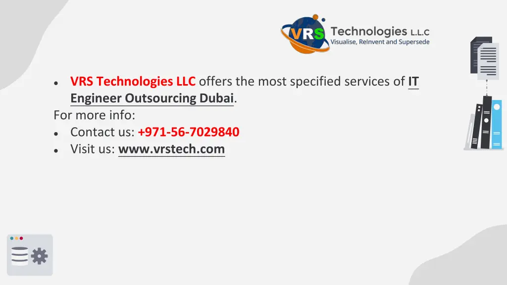 vrs technologies llc offers the most specified