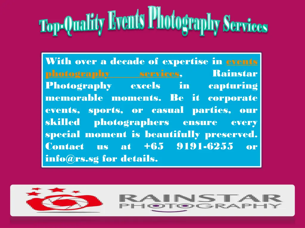 top top quality events photography services 3