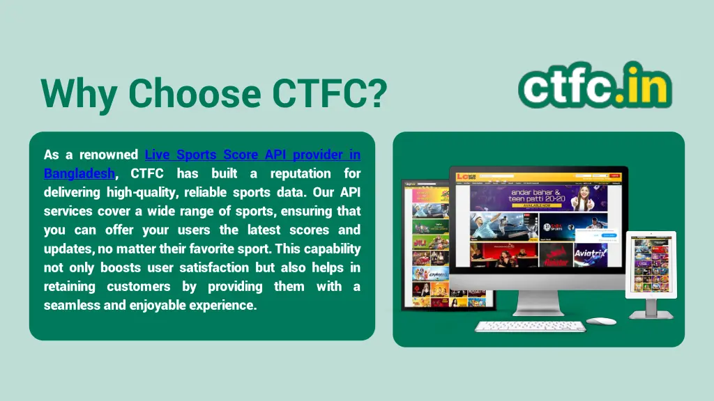 why choose ctfc