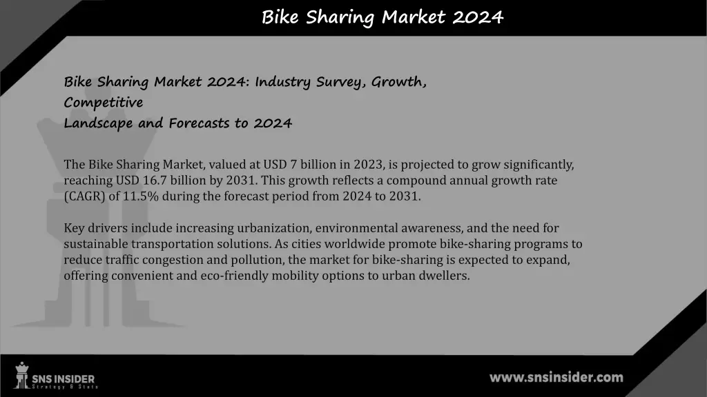 bike sharing market 2024