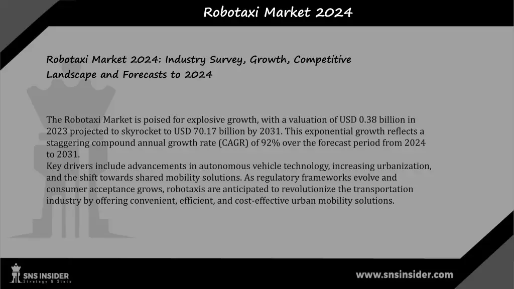 robotaxi market 2024