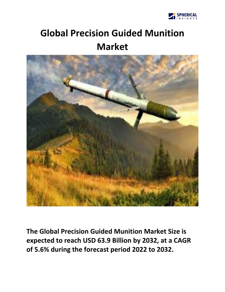 global precision guided munition market