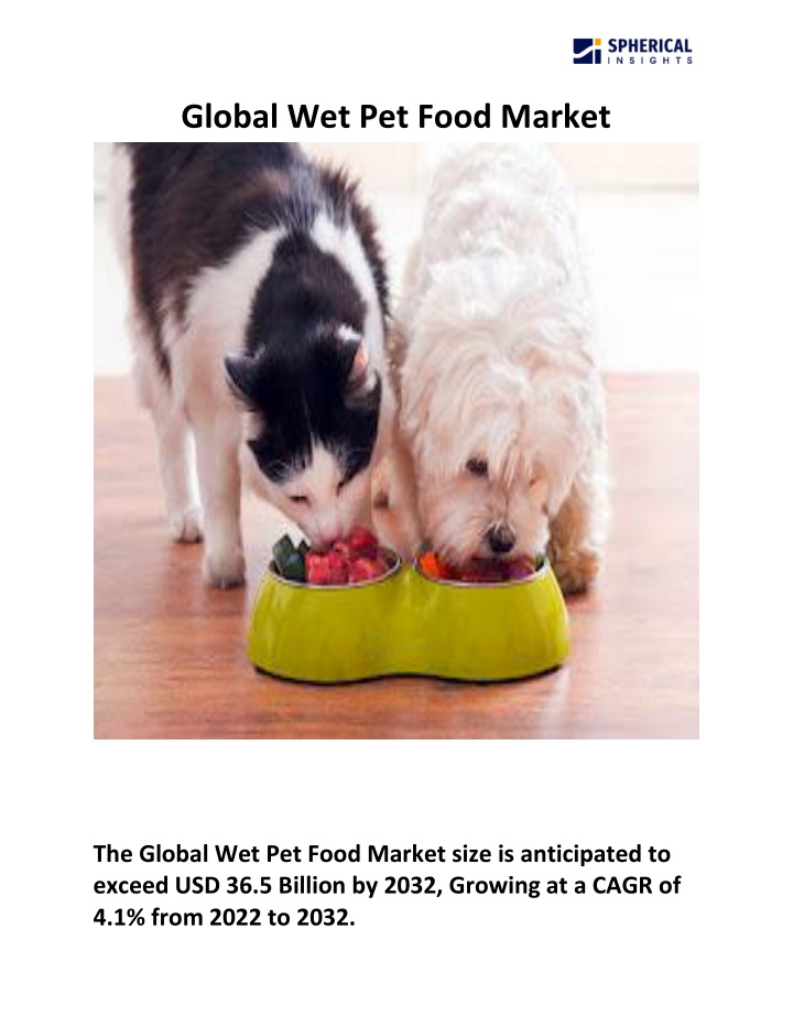 global wet pet food market