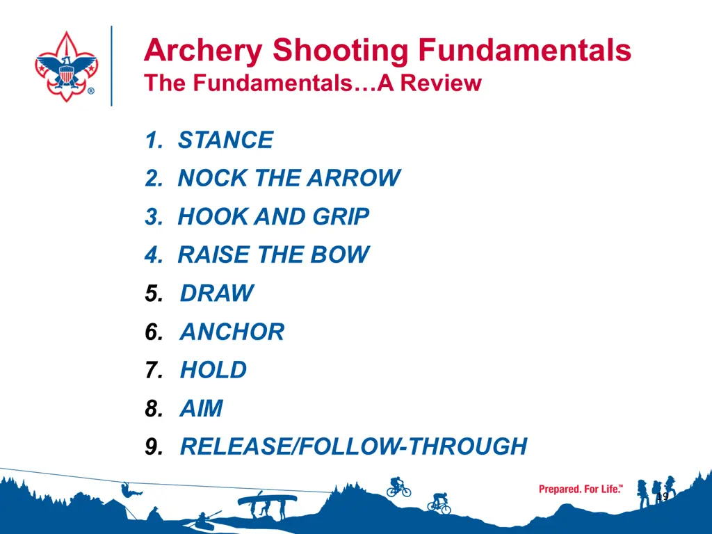 archery shooting fundamentals the fundamentals