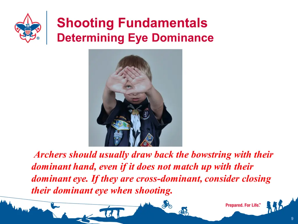 shooting fundamentals determining eye dominance