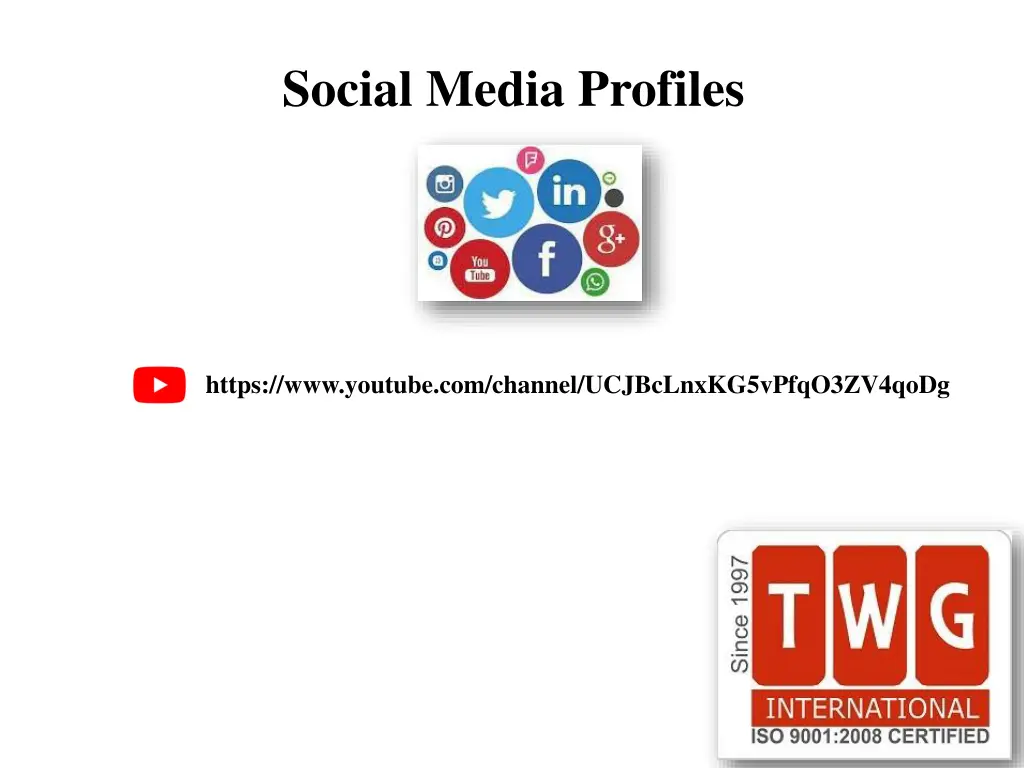 social media profiles 2