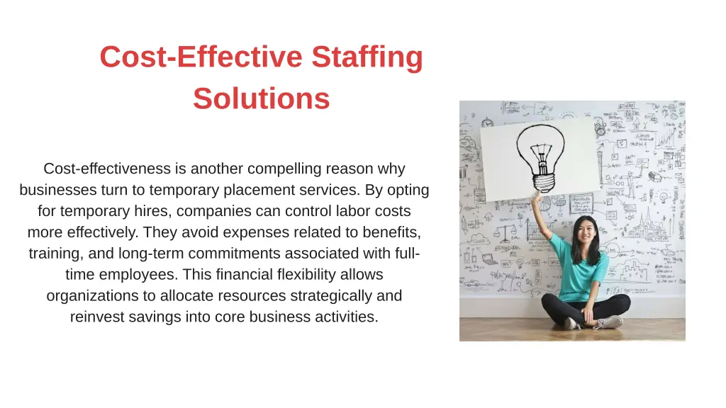 cost effective staffing solutions