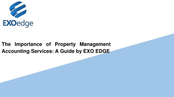 the importance of property management accounting