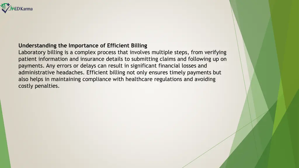 understanding the importance of efficient billing