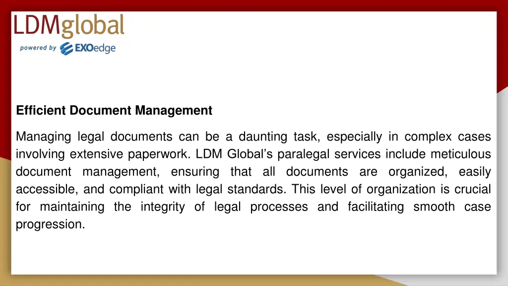 efficient document management
