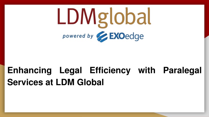 enhancing legal efficiency with paralegal